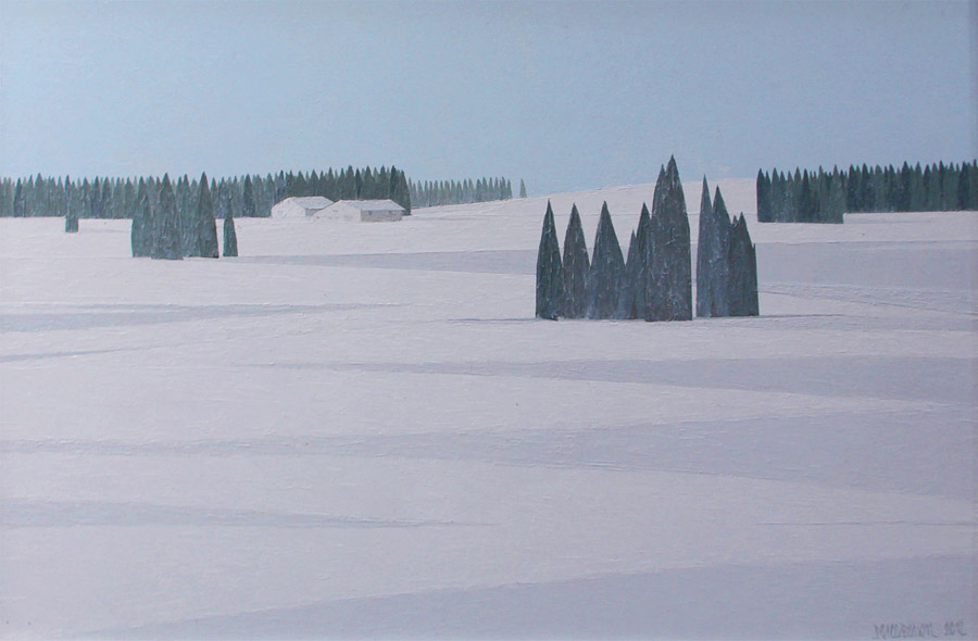 ça peint l’hiver 40 x 60 CM