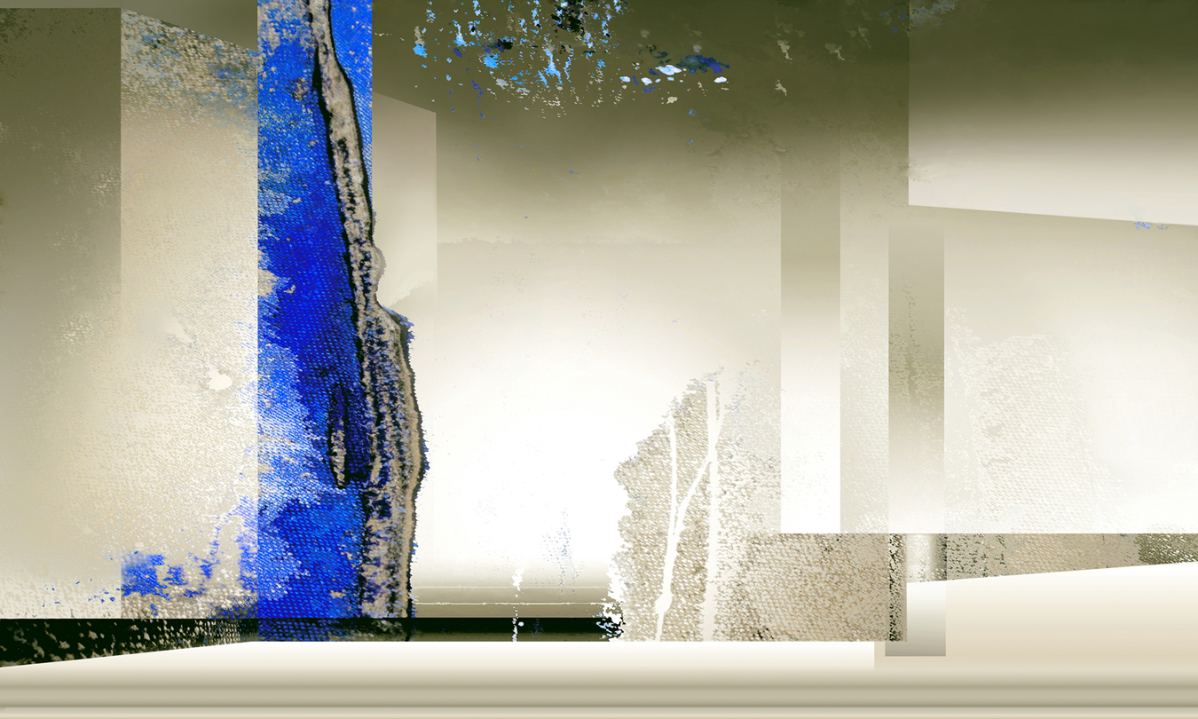 LYRIC - 84x140 cm oeuvre unique signée - sur Plexiglas - 2007