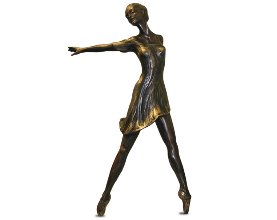 DANSE, bronze, H 46 cm